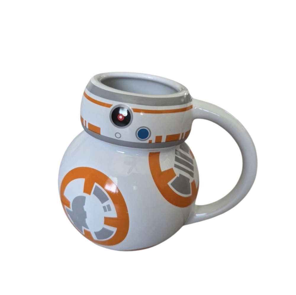 DISNEY PARKS AUTHENTIC 24‎ oz STAR WARS COFFEE MUG BB-8 THE LAST JEDI CERAMIC